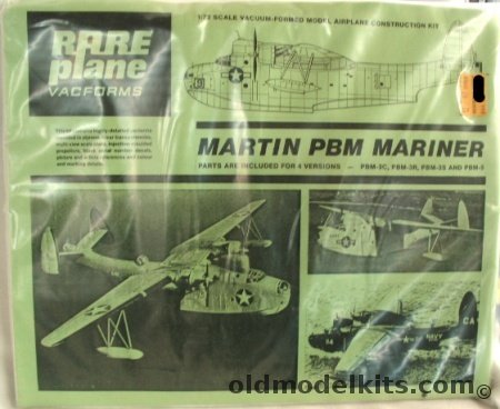 Rareplane 1/72 Martin PBM-3C / PBM-3R / PBM-3S / PBM-5 Mariner - Bagged plastic model kit